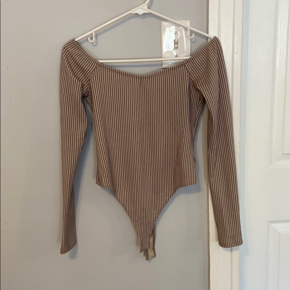 Off the shoulder bodysuit